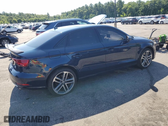 2017 Audi A3 Premium with VIN WAUB8GFF3H1071637, listed as a Copart auction lot 60735844 with 116,125 mi miles and Salvage Title. Bid and sale history available at DreamBid. Image 3.
