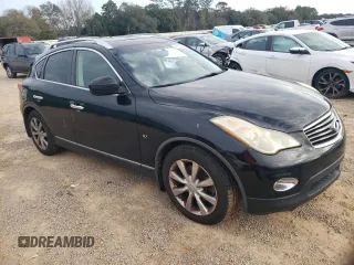 2014 Infiniti QX50 Journey with VIN JN1BJ0HR3EM191506, listed as a Copart auction lot 41670425 with 127,409 mi miles and Salvage Title. Bid and sale history available at carsss.com. Image 4.