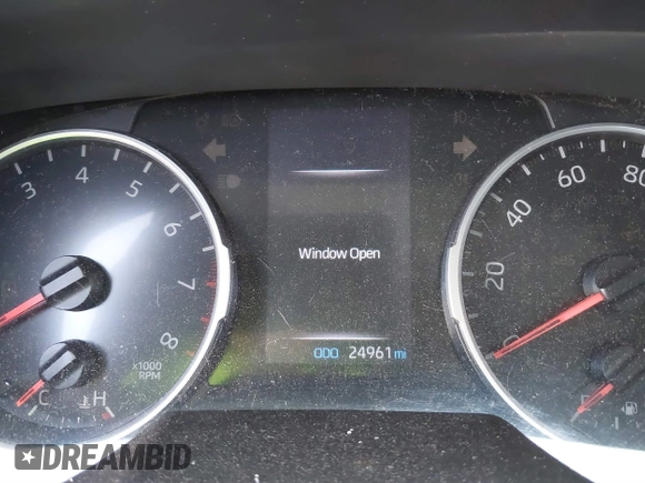 2020 Toyota RAV4 LE with VIN 2T3K1RFV8LW072304, listed as a IAAI auction lot 40094204 with 24,961 mi miles and . Bid and sale history available at DreamBid. Image 7.