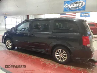 2014 Dodge Grand Caravan SXT with VIN 2C4RDGCG4ER388702, listed as a Copart auction lot 44722665 with 206,299 mi miles and Salvage Title. Bid and sale history available at DreamBid. Image 2.