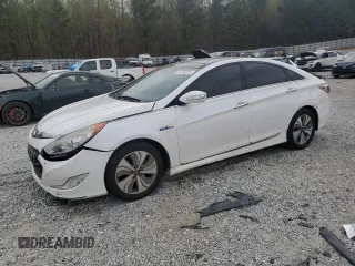 2015 Hyundai Sonata Hybrid Limited with VIN KMHEC4A46FA131292, listed as a Copart auction lot 50705295 with 146,505 mi miles and Clean Title. Bid and sale history available at carsss.com. Image 1.