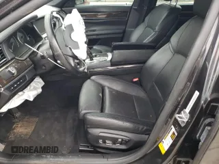 2013 BMW 7 Series 750Li with VIN WBAYE8C5XDD131670, listed as a Copart auction lot 44217435 with 80,122 mi miles and Salvage title. Bid and sale history available at DreamBid. Image 7.