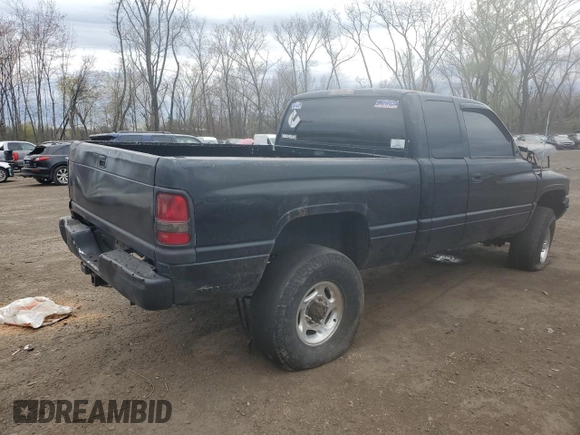 2001 Dodge Ram 2500 with VIN 3B7KF23671G169545, listed as a Copart auction lot 52175465 with 317,795 mi miles and Salvage Title. Bid and sale history available at carsss.com. Image 3.