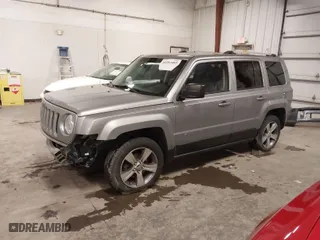 2017 Jeep Patriot High Altitude with VIN 1C4NJRFB5HD129677, listed as a IAAI auction lot 41293485 with 165,768 mi miles. Bid and sale history available at carsss.com. Image 2.