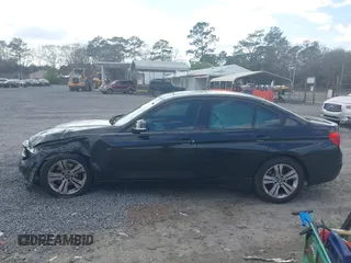 2016 BMW 3 Series 328i with VIN WBA8E9G52GNU30083, listed as a IAAI auction lot 41811439 with 55,396 mi miles. Bid and sale history available at carsss.com. Image 14.
