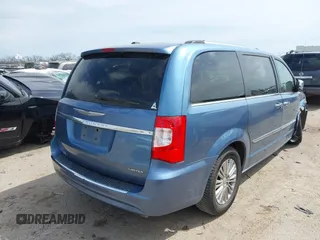2011 Chrysler Town & Country Limited with VIN 2A4RR6DG0BR716004, listed as a IAAI auction lot 41885649 with 235,612 mi miles. Bid and sale history available at carsss.com. Image 4.