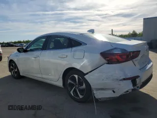 2021 Honda Insight EX with VIN 19XZE4F56ME009835, listed as a Copart auction lot 50637295 with 36,515 mi miles and Salvage Title. Bid and sale history available at carsss.com. Image 2.