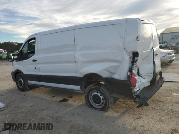 2023 Ford Transit Cargo with VIN 1FTYE1Y85PKB93653, listed as a Copart auction lot 47221395 with 11,048 mi miles and Salvage Title. Bid and sale history available at carsss.com. Image 2.