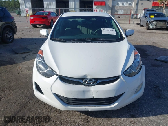 2013 Hyundai Elantra GLS with VIN 5NPDH4AE8DH386266, listed as a IAAI auction lot 42665606 with 120,900 mi miles and . Bid and sale history available at DreamBid. Image 12.