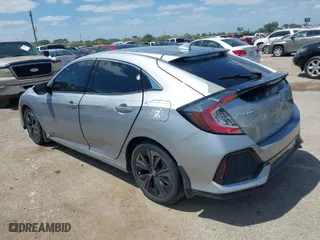 2017 Honda Civic Hatchback EX with VIN SHHFK7H51HU225844, listed as a IAAI auction lot 42033523 with 140,390 mi miles. Bid and sale history available at carsss.com. Image 3.