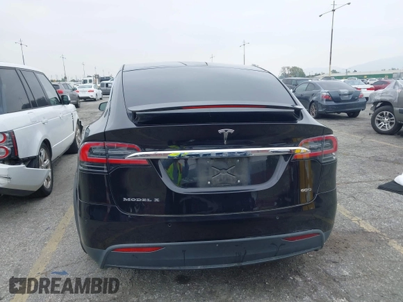 2016 Tesla Model X 70D with VIN 5YJXCBE2XGF019095, listed as a IAAI auction lot 42025230 with 109,660 mi miles and . Bid and sale history available at DreamBid. Image 16.
