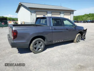 2021 Honda Ridgeline RTL z VIN 5FPYK3F50MB016439, wystawiony jako Copart lot #56114775 z przebiegiem 25 656 mil mil oraz Szkoda całkowita • Salvage title. Historia ofert i sprzedaży dostępna na DreamBid. Obrazek 3.