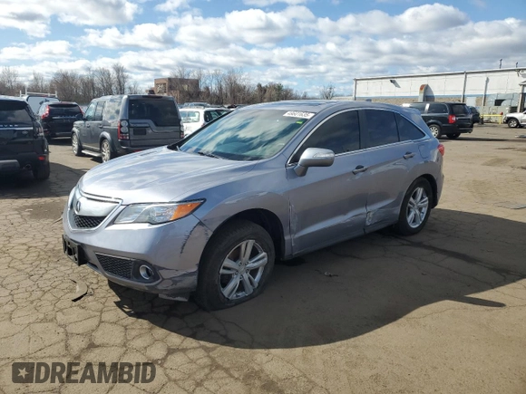 2015 Acura RDX Tech Pkg with VIN 5J8TB4H51FL011998, listed as a Copart auction lot 49601635 with 68,374 mi miles and Salvage Title. Bid and sale history available at carsss.com. Image 1.