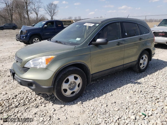 2008 Honda CR-V LX with VIN JHLRE38318C056597, listed as a Copart auction lot 49350645 with 72,118 mi miles and Salvage Title. Bid and sale history available at carsss.com. Image 1.