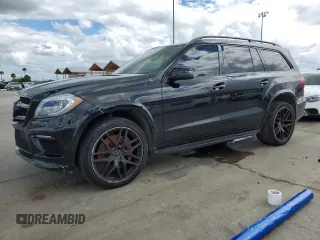 2016 Mercedes-Benz GL with VIN 4JGDF7EE3GA707090, listed as a Copart auction lot 73949464 with 0 mi miles and Salvage Title. Bid and sale history available at carsss.com. Image 1.