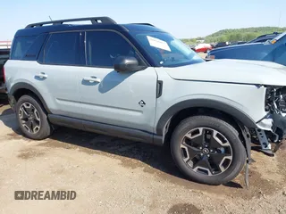 2023 Ford Bronco Sport Outer Banks with VIN 3FMCR9C6XPRD60485, listed as a IAAI auction lot 42007056 with 6,194 mi miles and . Bid and sale history available at DreamBid. Image 14.