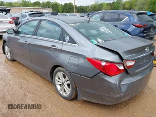 2013 Hyundai Sonata GLS with VIN 5NPEB4AC8DH748505, listed as a IAAI auction lot 42016058 with 215,227 mi miles and . Bid and sale history available at carsss.com. Image 3.