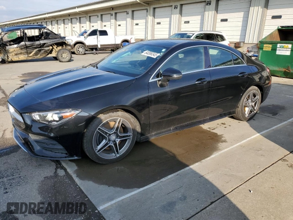 2020 Mercedes-Benz CLA 250 z VIN WDD5J4HB4LN073952, wystawiony jako Copart lot #64098345 z przebiegiem 38 773 mil mil oraz Szkoda całkowita • Salvage title. Historia ofert i sprzedaży dostępna na DreamBid. Obrazek 1.