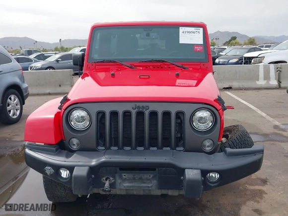 2018 Jeep Wrangler JK Unlimited Sport S with VIN 1C4BJWDG5JL862050, listed as a IAAI auction lot 41905075 with NaN miles. Bid and sale history available at carsss.com. Image 12.