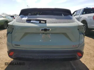 2024 Chevrolet Trax 1RS with VIN KL77LGE26RC128941, listed as a Copart auction lot 54209265 with 0 mi miles and Salvage Title. Bid and sale history available at carsss.com. Image 6.