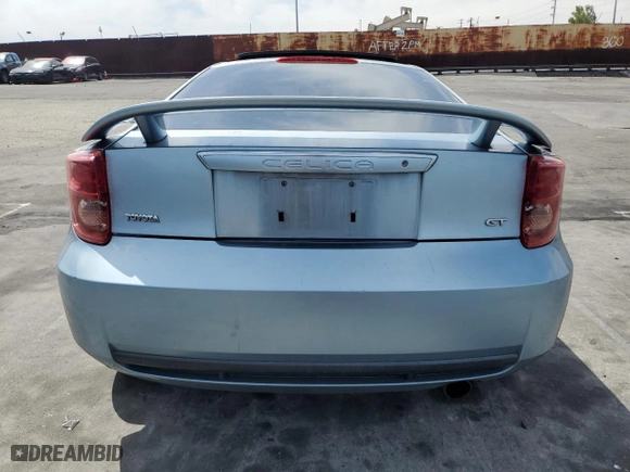 2003 Toyota Celica GT with VIN JTDDR32T330167165, listed as a Copart auction lot 53302815 with 236,730 mi miles and Clean Title. Bid and sale history available at carsss.com. Image 6.