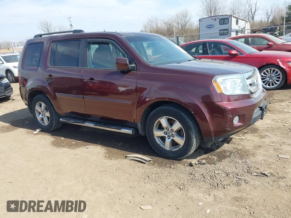 2009 Honda Pilot EX-L with VIN 5FNYF48639B020937, listed as a IAAI auction lot 41804771 with 226,668 mi miles and . Bid and sale history available at carsss.com. Image 1.