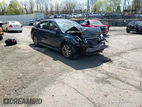 2013 Subaru Legacy Limited with VIN 4S3BMBK67D3035763, listed as a Copart auction lot 54105765 with Not Provided miles and Salvage Title. Bid and sale history available at DreamBid. Image 14.