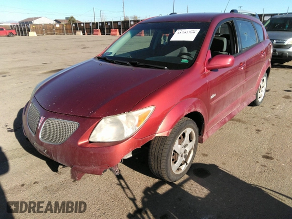 2008 Pontiac Vibe with VIN 5Y2SL65858Z414965, listed as a IAAI auction lot 41702769 with 200,072 mi miles. Bid and sale history available at carsss.com. Image 6.