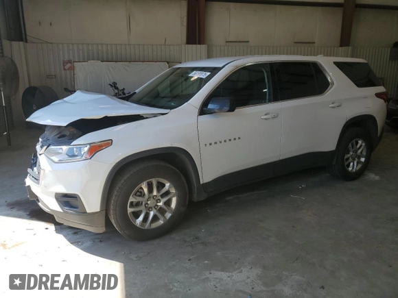 2020 Chevrolet Traverse LS с VIN 1GNERFKW2LJ141156, выставлен на аукционе Copart как лот 56180075 с пробегом 140 770 миль миль и Списание • Salvage title. История ставок и продаж доступна на DreamBid. Изображение 1.