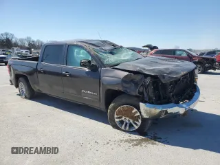 2016 Chevrolet Silverado 1500 LT with VIN 3GCUKREC0GG213703, listed as a Copart auction lot 47558925 with 126,015 mi miles and Salvage Title. Bid and sale history available at DreamBid. Image 4.