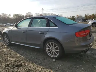 2014 Audi A4 Premium Plus with VIN WAUFFAFL2EN019432, listed as a Copart auction lot 80569484 with 90,881 mi miles and Salvage Title. Bid and sale history available at carsss.com. Image 2.