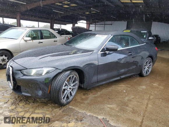 2025 BMW 4 Series 430i xDrive with VIN WBA53DB04SCT08191, listed as a Copart auction lot 86402714 with 8,693 mi miles and Clean Title. Bid and sale history available at DreamBid. Image 1.