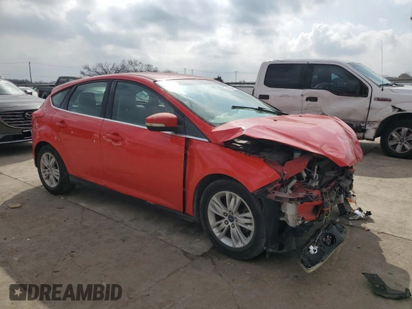 2012 Ford Focus SEL with VIN 1FAHP3M27CL333476, listed as a Copart auction lot 44325495 with 114,670 mi miles and Salvage Title. Bid and sale history available at carsss.com. Image 4.