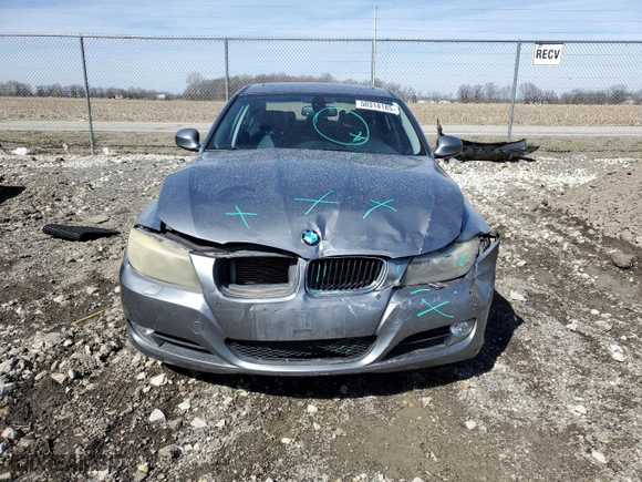 2011 BMW 3 Series 328i xDrive with VIN WBAPK5G54BNN30224, listed as a Copart auction lot 50314185 with 156,222 mi miles and Salvage Title. Bid and sale history available at carsss.com. Image 5.