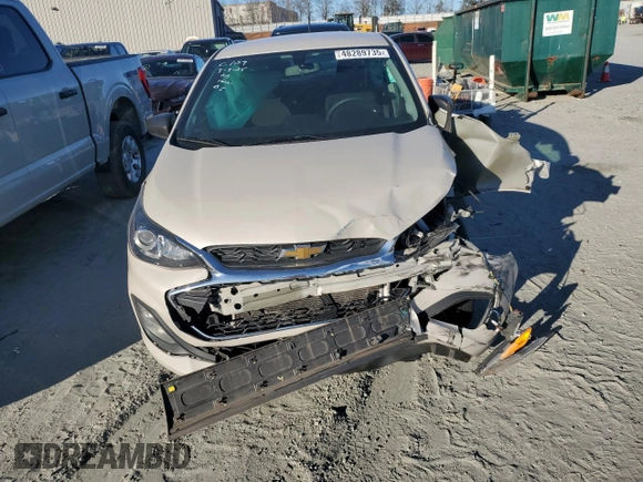 2020 Chevrolet Spark LS with VIN KL8CB6SA4LC440556, listed as a Copart auction lot 48289735 with 55,681 mi miles and Salvage Title. Bid and sale history available at carsss.com. Image 5.
