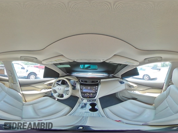 2016 Nissan Murano Platinum with VIN 5N1AZ2MG9GN116593, listed as a Copart auction lot 58756125 with 77,121 mi miles and Salvage title. Bid and sale history available at DreamBid. Image 15.