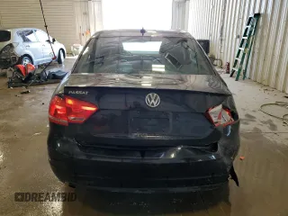 2014 Volkswagen Passat S w/Nav with VIN 1VWAP7A32EC021663, listed as a Copart auction lot 48789655 with 162,222 mi miles and Non Repairable. Bid and sale history available at carsss.com. Image 6.