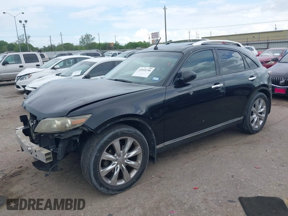 2008 Infiniti FX with VIN JNRAS08UX8X104648, listed as a IAAI auction lot 41895298 with 207,873 mi miles and . Bid and sale history available at DreamBid. Image 18.