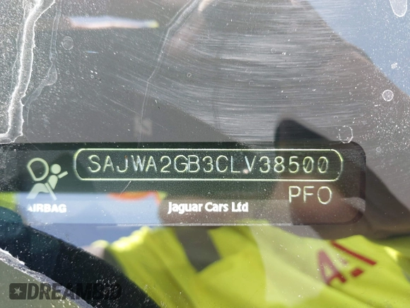 2012 Jaguar XJ XJL with VIN SAJWA2GB3CLV38500, listed as a IAAI auction lot 41990409 with 73,793 mi miles and . Bid and sale history available at DreamBid. Image 9.