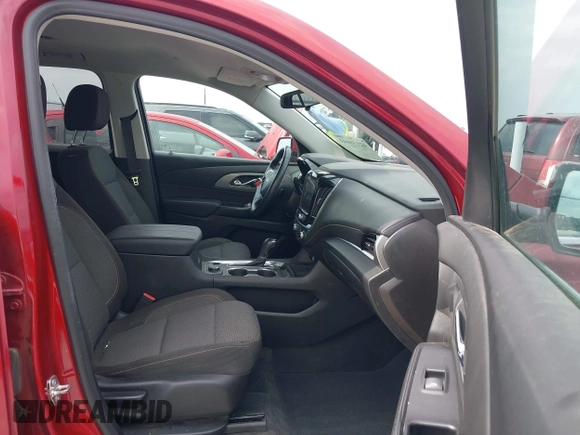 2019 Chevrolet Traverse LT Cloth with VIN 1GNERGKW3KJ317815, listed as a IAAI auction lot 42139041 with 95,715 mi miles and . Bid and sale history available at DreamBid. Image 5.