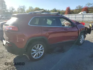2016 Jeep Cherokee Limited z VIN 1C4PJMDS6GW169879, wystawiony jako Copart lot #76612964 z przebiegiem Nie podano mil oraz Szkoda całkowita • Salvage title. Historia ofert i sprzedaży dostępna na DreamBid. Obrazek 3.