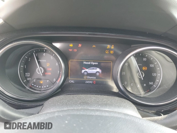 2023 Buick Encore GX Select with VIN KL4MMDSL5PB111334, listed as a Copart auction lot 56324365 with 24,592 mi miles and Salvage title. Bid and sale history available at DreamBid. Image 9.