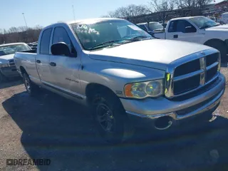 2005 Dodge Ram 1500 SLT with VIN 1D7HA18D35J584835, listed as a IAAI auction lot 41779738 with 1 mi miles. Bid and sale history available at carsss.com. Image 1.