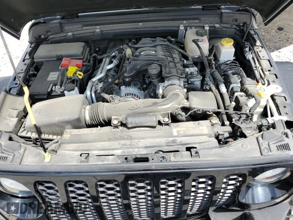 2023 Jeep Gladiator Sport S with VIN 1C6HJTAG9PL525183, listed as a Copart auction lot 54556735 with 13,805 mi miles and Salvage title. Bid and sale history available at DreamBid. Image 11.