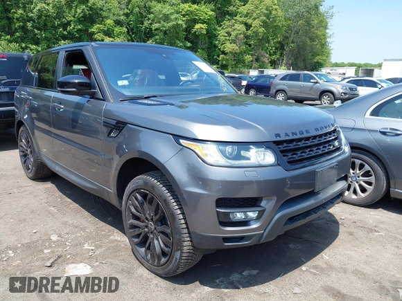 2016 Land Rover Range Rover Sport Dynamic with VIN SALWR2EF7GA593524, listed as a IAAI auction lot 42450870 with 85,524 mi miles and . Bid and sale history available at DreamBid. Image 1.