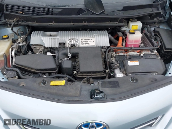 2013 Toyota Prius Two with VIN JTDZN3EU2D3191026, listed as a IAAI auction lot 42129523 with 210,009 mi miles and . Bid and sale history available at carsss.com. Image 10.
