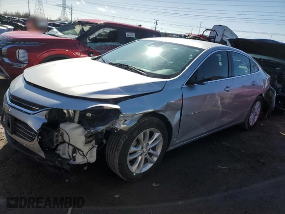 2017 Chevrolet Malibu LT with VIN 1G1ZE5ST2HF159830, listed as a Copart auction lot 50338515 with 124,243 mi miles and Salvage Title. Bid and sale history available at DreamBid. Image 1.