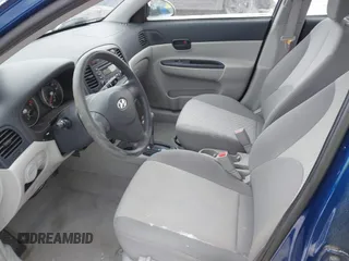 2007 Hyundai Accent GLS with VIN KMHCN46C17U103319, listed as a IAAI auction lot 41620787 with 65,291 mi miles. Bid and sale history available at carsss.com. Image 5.