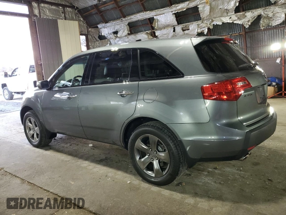 2009 Acura MDX Sport/Pwr Tail Gate with VIN 2HNYD28739H504047, listed as a Copart auction lot 80534994 with 31,153 mi miles and Salvage Title. Bid and sale history available at carsss.com. Image 2.