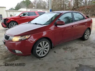2011 Kia Forte SX with VIN KNAFW4A39B5466165, listed as a Copart auction lot 44018315 with 202,945 mi miles and Clean Title. Bid and sale history available at carsss.com. Image 1.